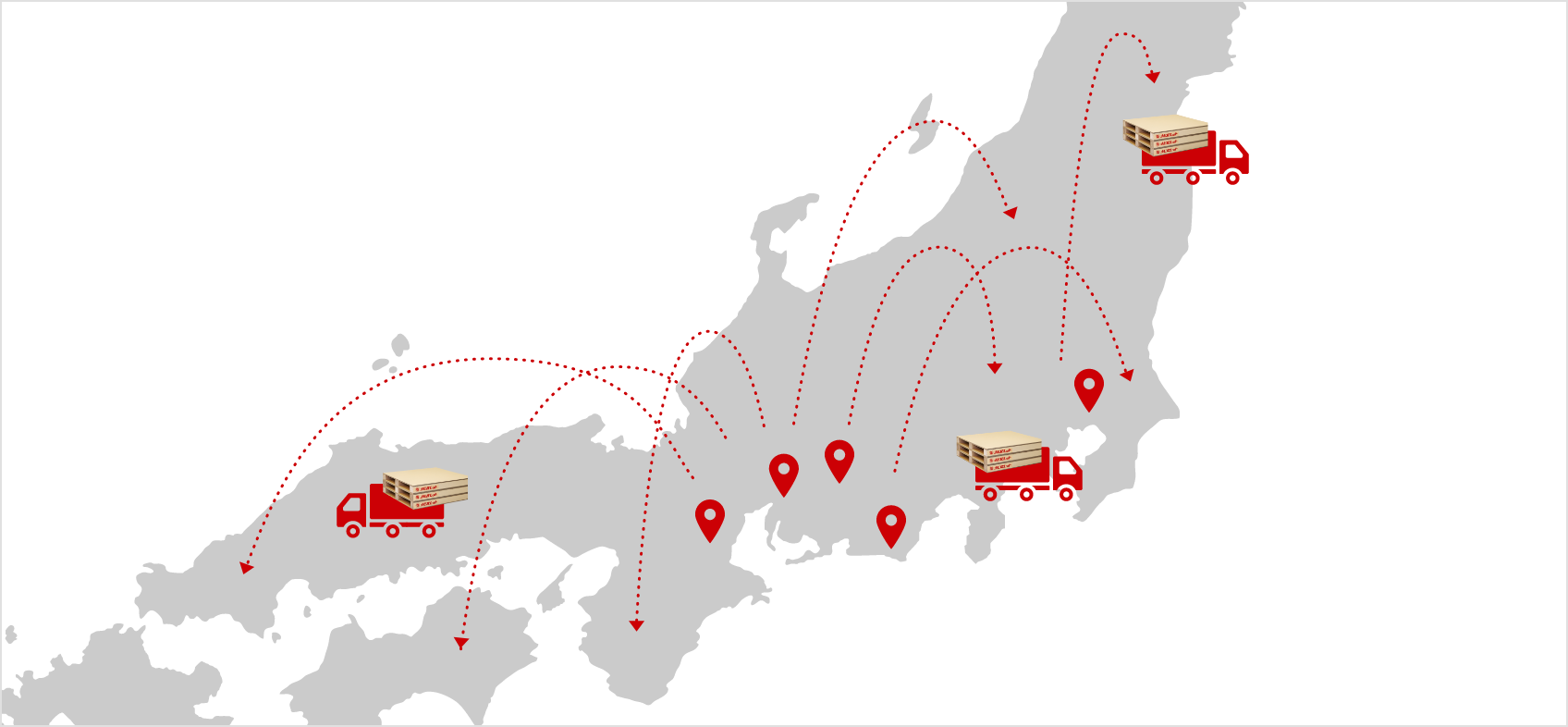 災害時でも安定して製品を供給できる体制づくりを目指しています